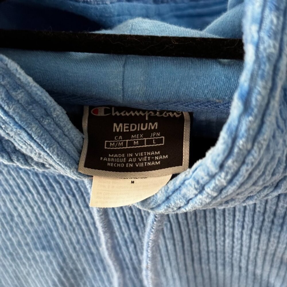 Champion x UO sky blue corduroy sweatsuit - Picture 8 of 11